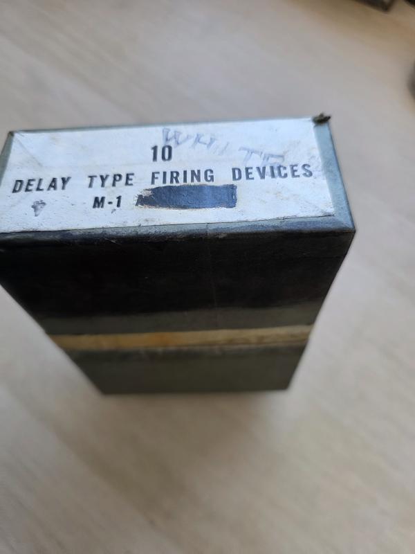 US box delay type firing devices.