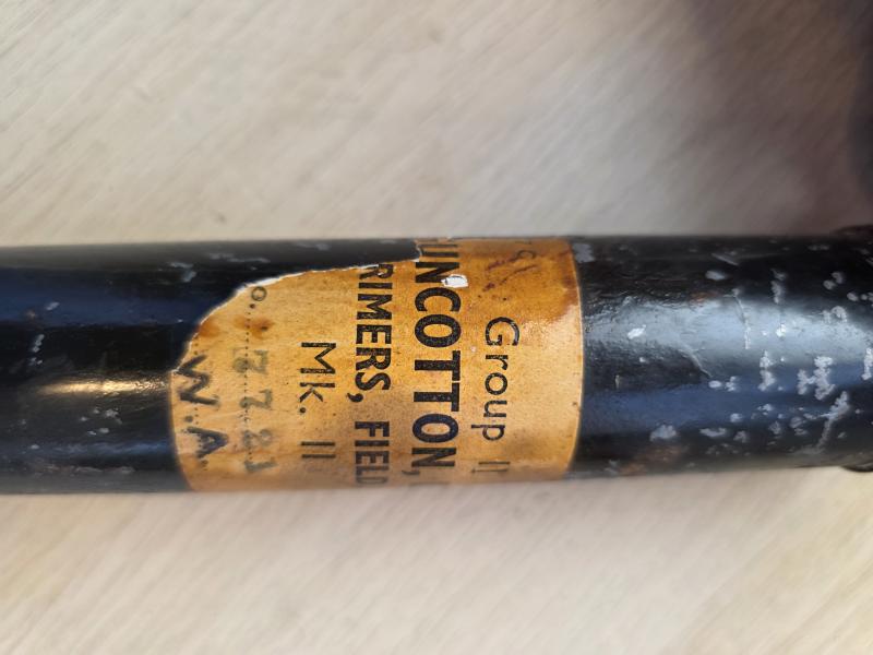 Primer tube Gun cotton.