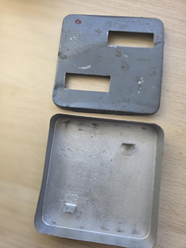 Tin,  SOE time pocket incendiary.