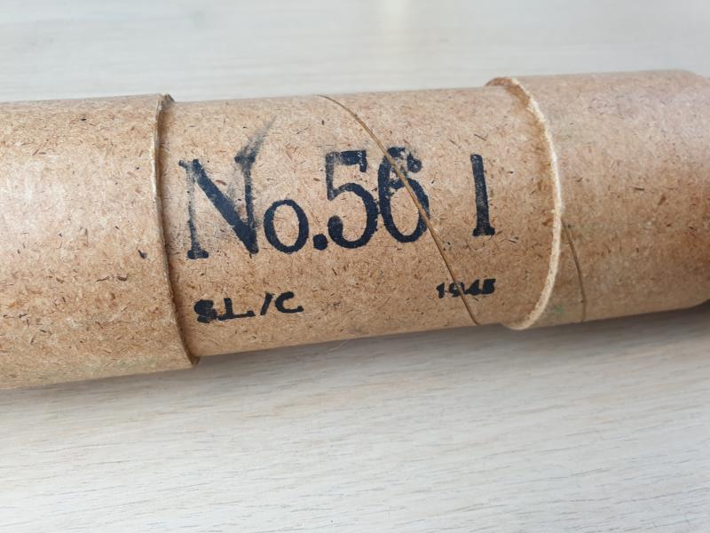 Cardboard tube Nr 77 Smoke WP container.