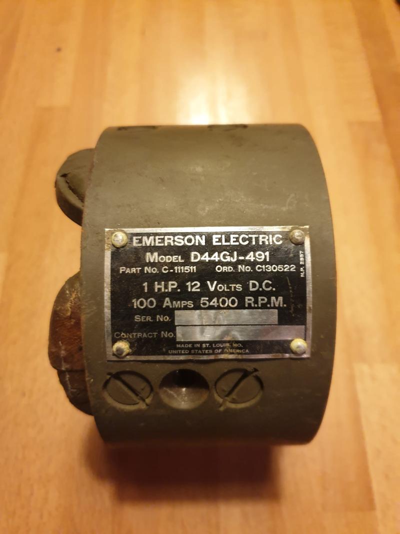 Quad mount M45- M55 maxson field for electric motor